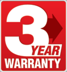Three Year Warranty